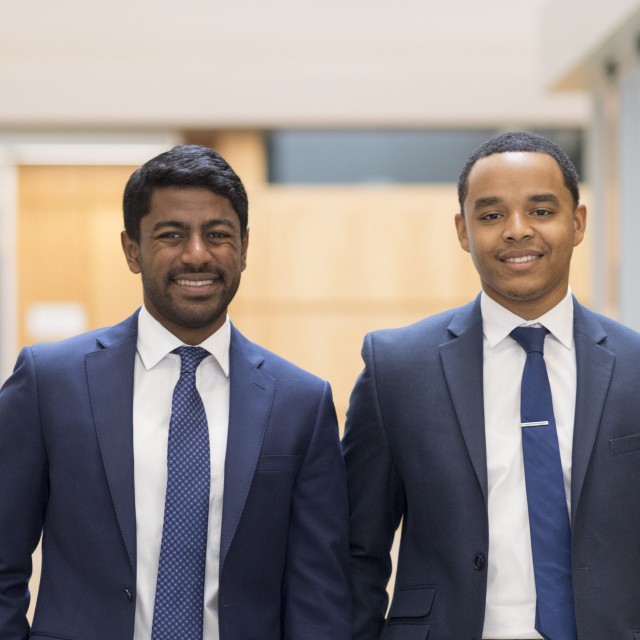 Students at New Venture Challenge