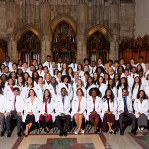 The Pritzker School of Medicine entering class of 2025 at the White Coat Ceremony